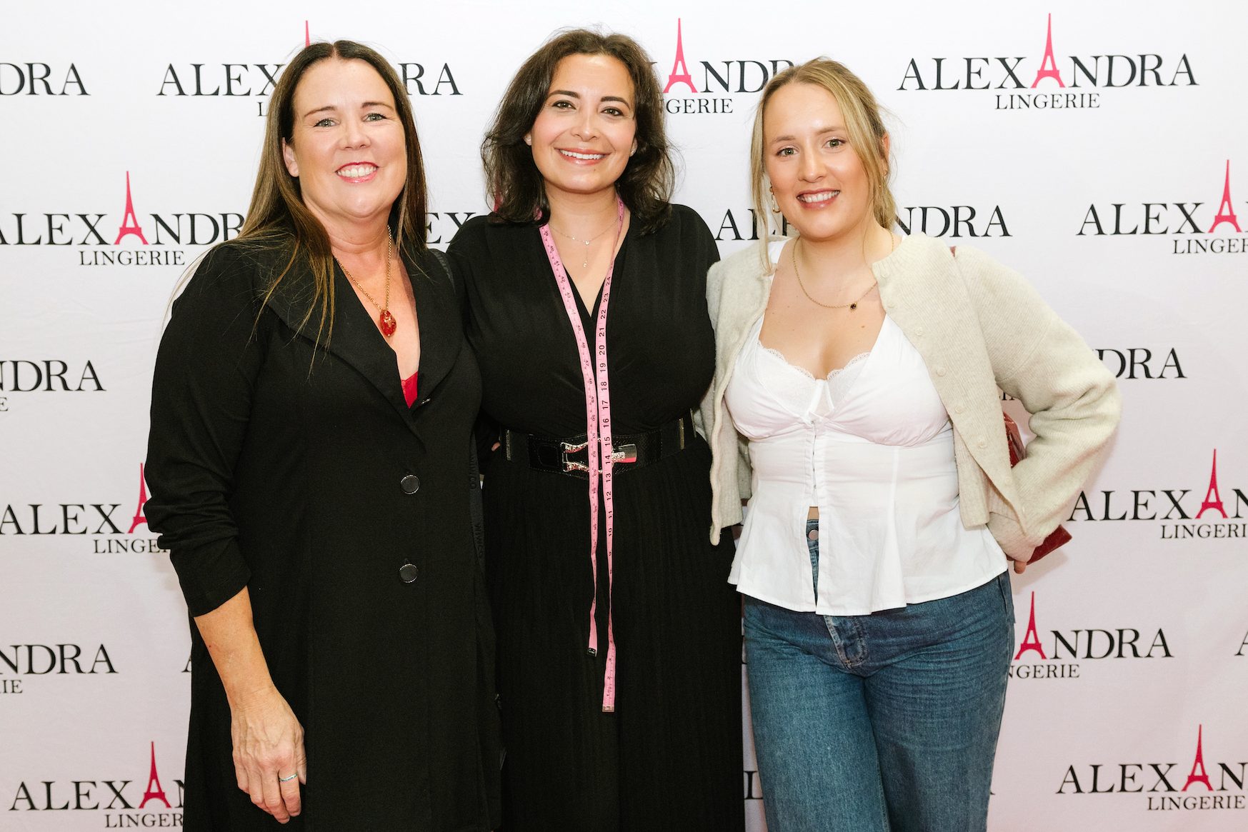 Raechel Wilson, Alexandra Vaissiere and Harriet Mertikas