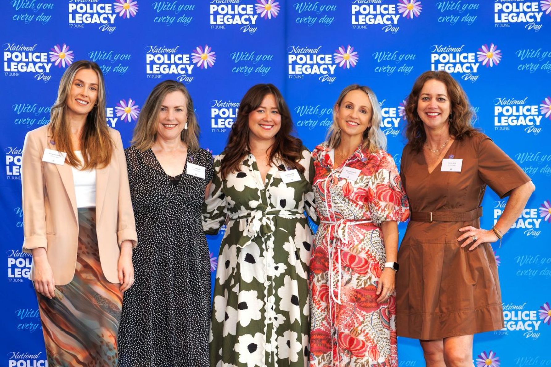 Samantha Watson, Terella Rosen, Nadine Waring, Karen Cucchiarelli and Bernie Sahb