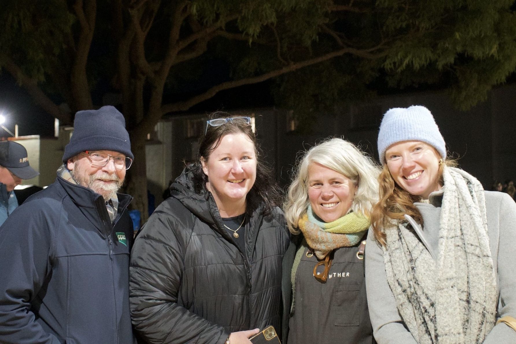Simon Maddocks, Angela Winter, Sue Bell and Tara Donnelly