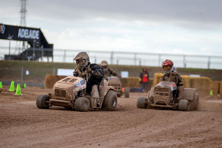 Thumbnail for Mowers roar at all-Australian racing championships