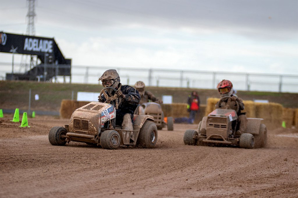 Thumbnail for Mowers roar at all-Australian racing championships