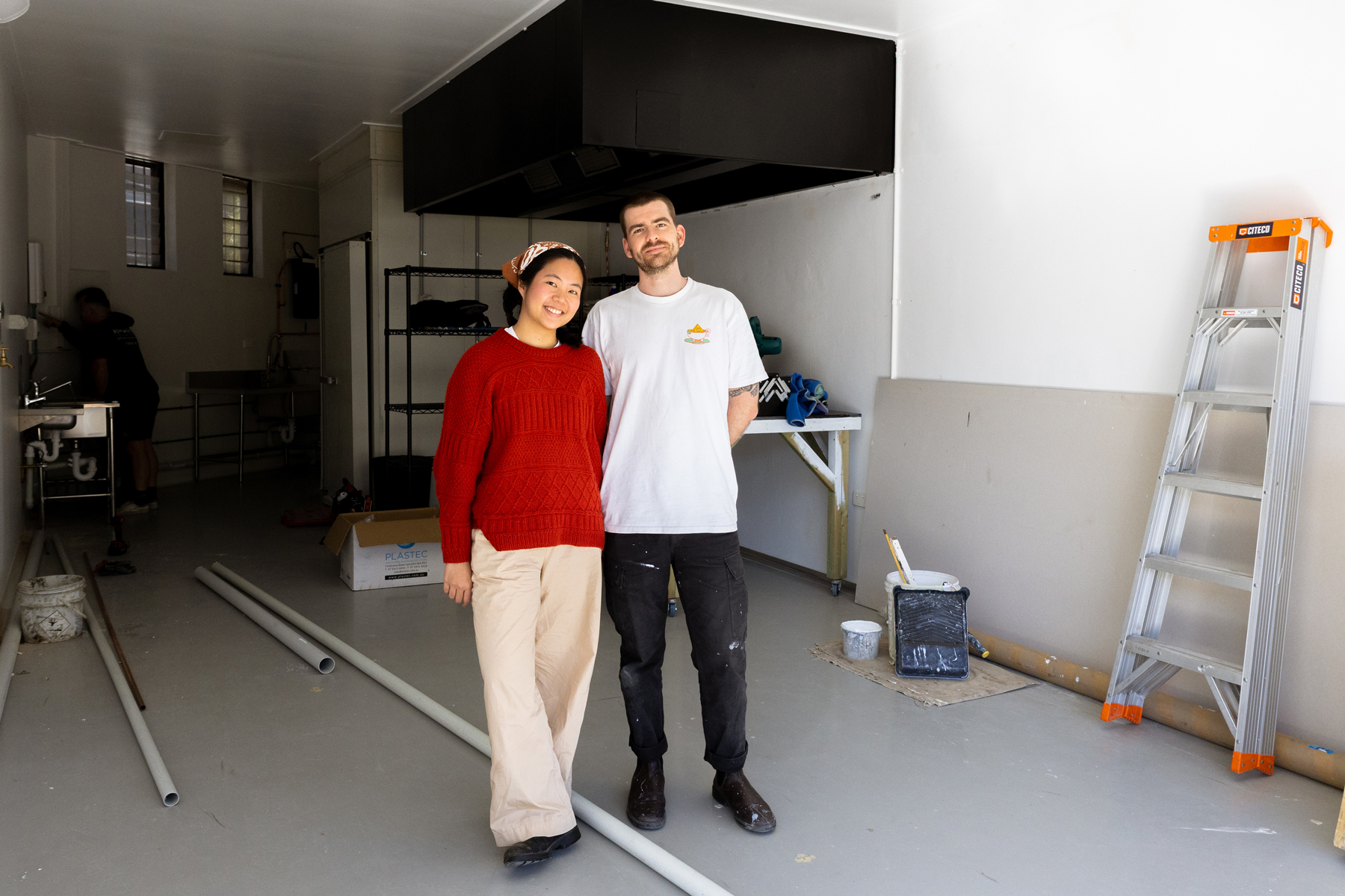 Palita Cai and Manning Young at Time & Temp in Albion | Credit: James Frostick