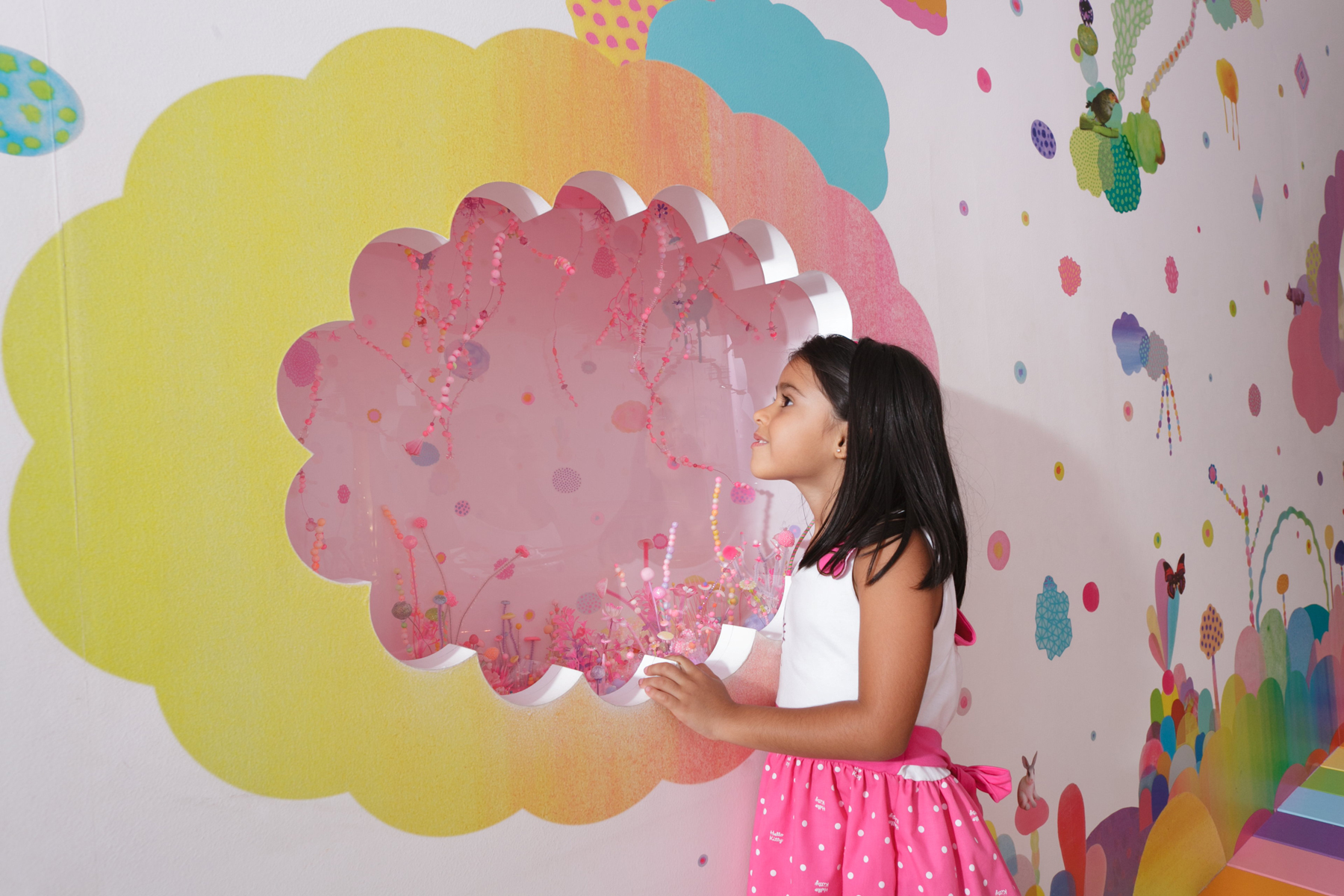 Pip & Pop / Australia 2007–11 / Tanya Schultz / Australia b.1972 / Nicole Andrijevic / Australia b.1981 / 'Rainbow bridge' from 'we miss you magic land!' 2011. Collection: QAGOMA, Brisbane / © The artists / Photograph: K Bennett © QAGOMA