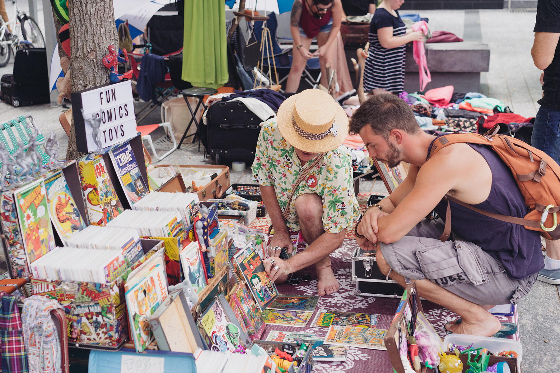 Brisbane Suitcase Rummage | Credit: Jorge Serra