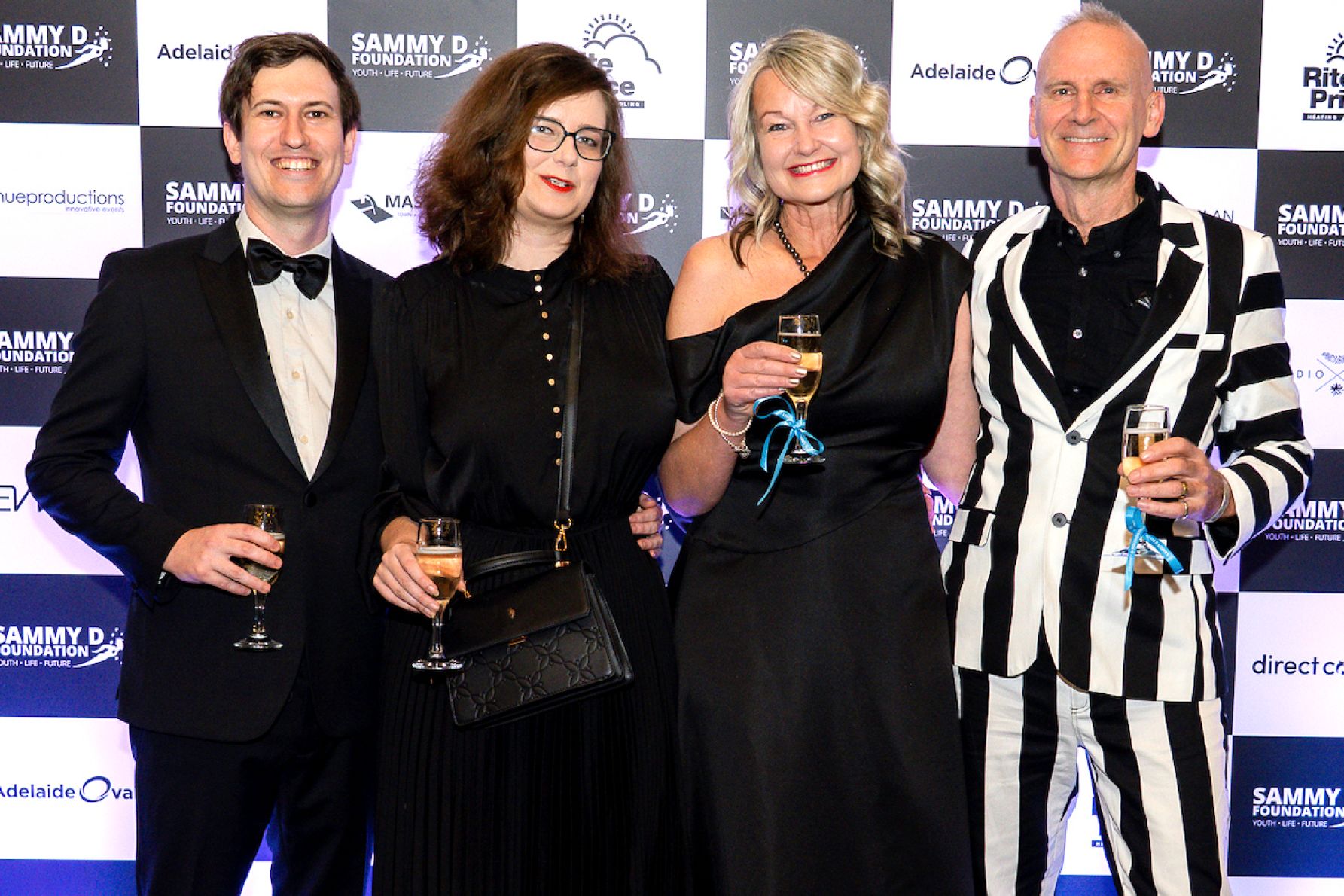 Tristan Warneke, Hope Lucas, Becky Lucas and Mike Lucas