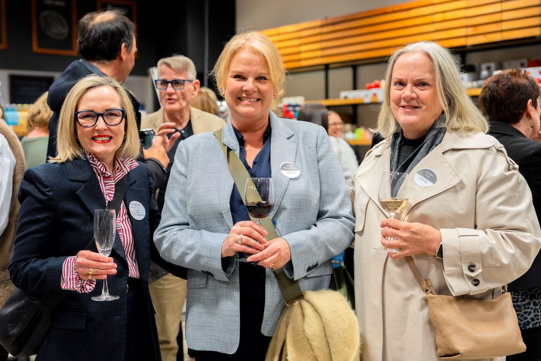 Victoria Lewis, Lyndal Sterenberg and Susan Cox