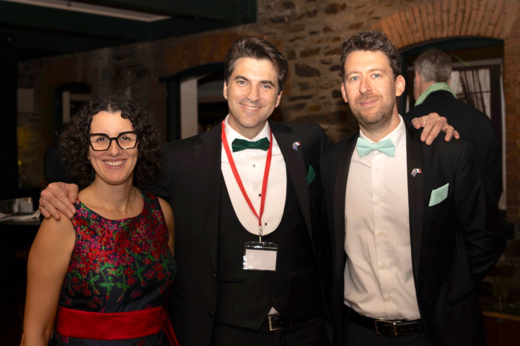 Wafaa Khalifi, Philippe Vincent and Jérome Fournand