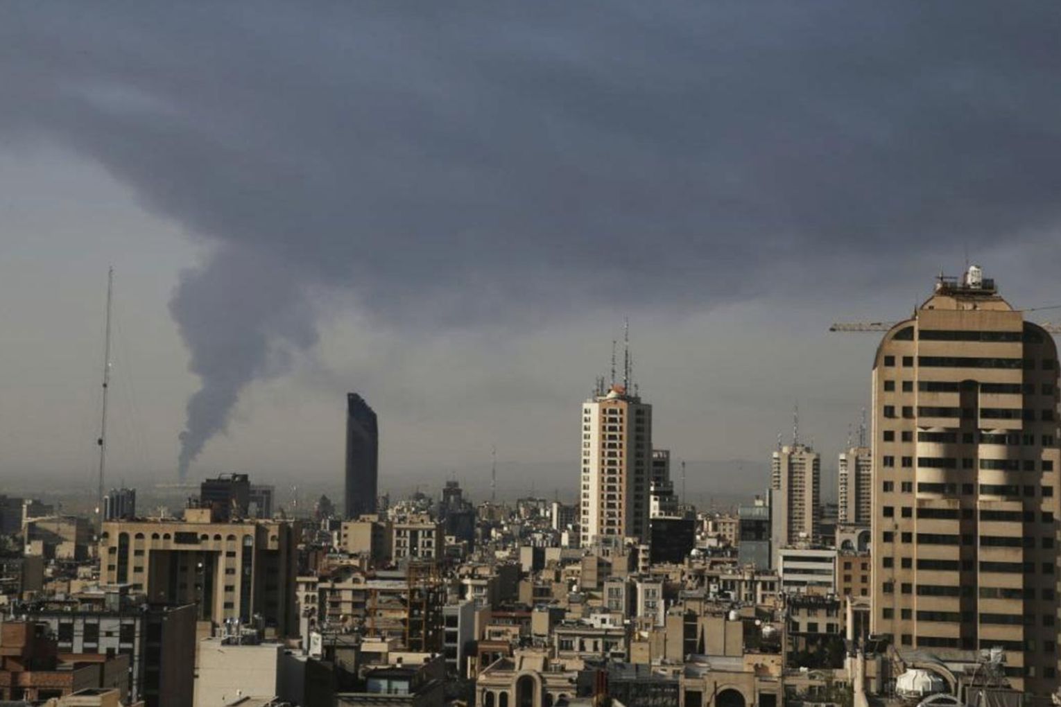 An Israeli air strike has reportedly hit a fuel depot near the Iranian capital Tehran. Photo: AP