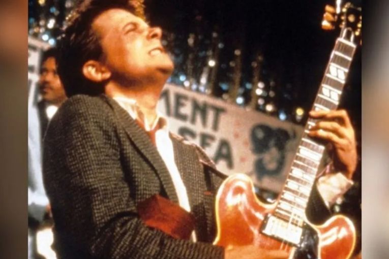Thumbnail for Michael J Fox makes Back to the Future plea