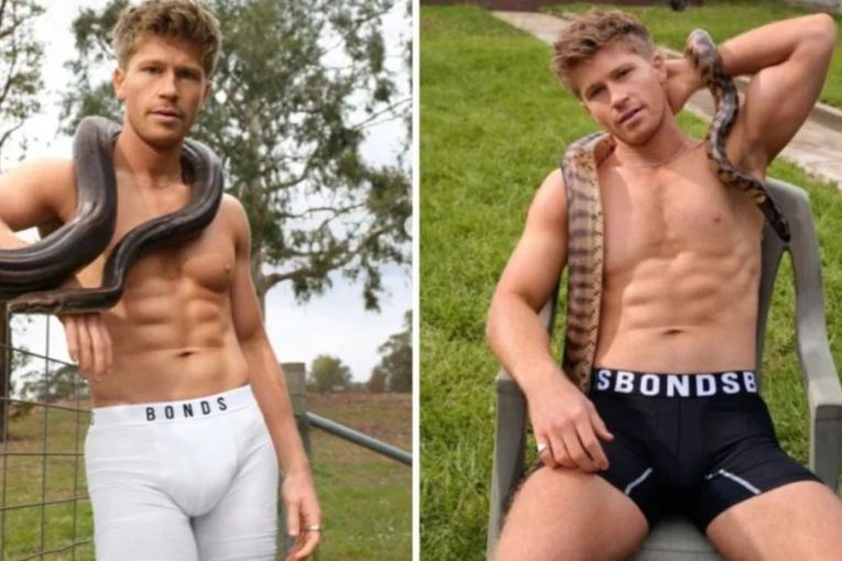 Thumbnail for Robert Irwin in ‘scary place’ after underwear shoot