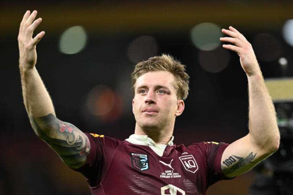 Cameron Munster's 20th Origin game for Queensland will be his first as captain. Photo: Darren England/AAP