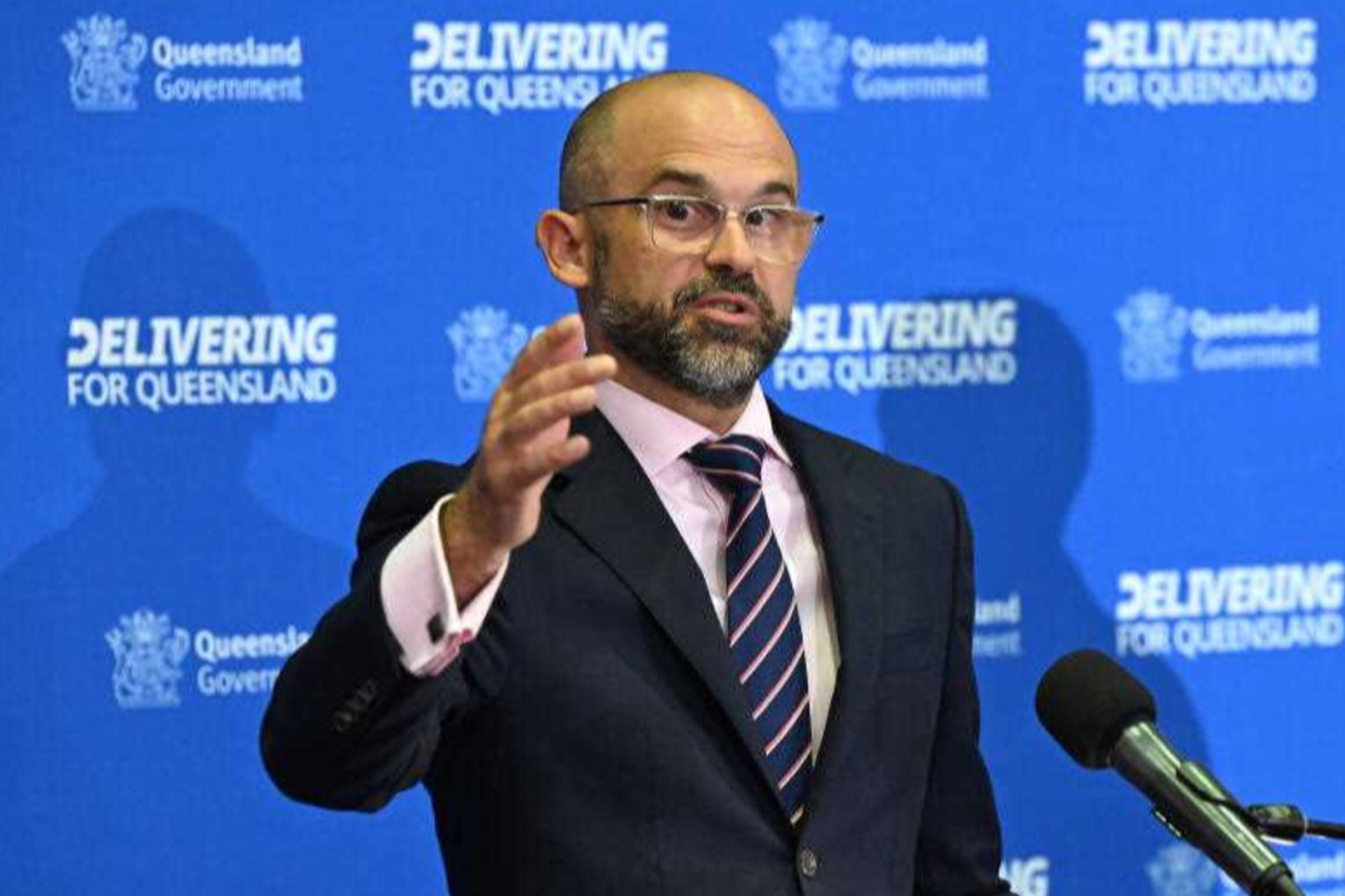 Queensland Treasurer David Janetzki is happy with the "boost to buy" shared equity housing scheme. Photo: Darren England/AAP