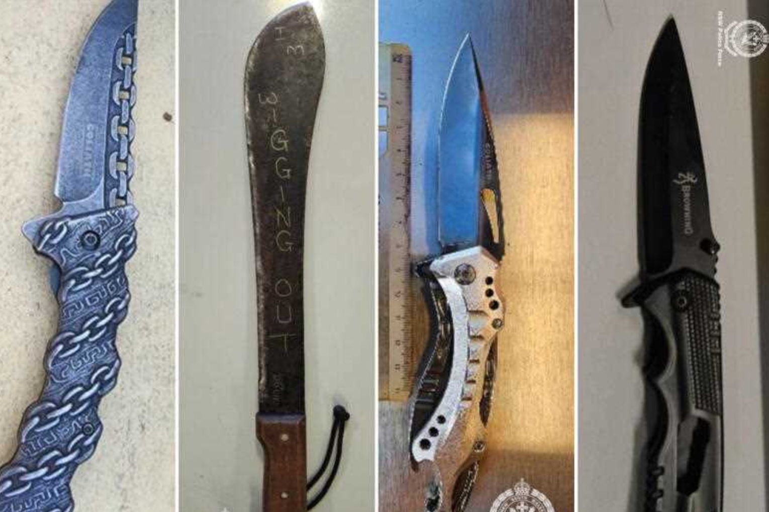 Queensland Police officers will have the authority to search people for weapons, including knives.