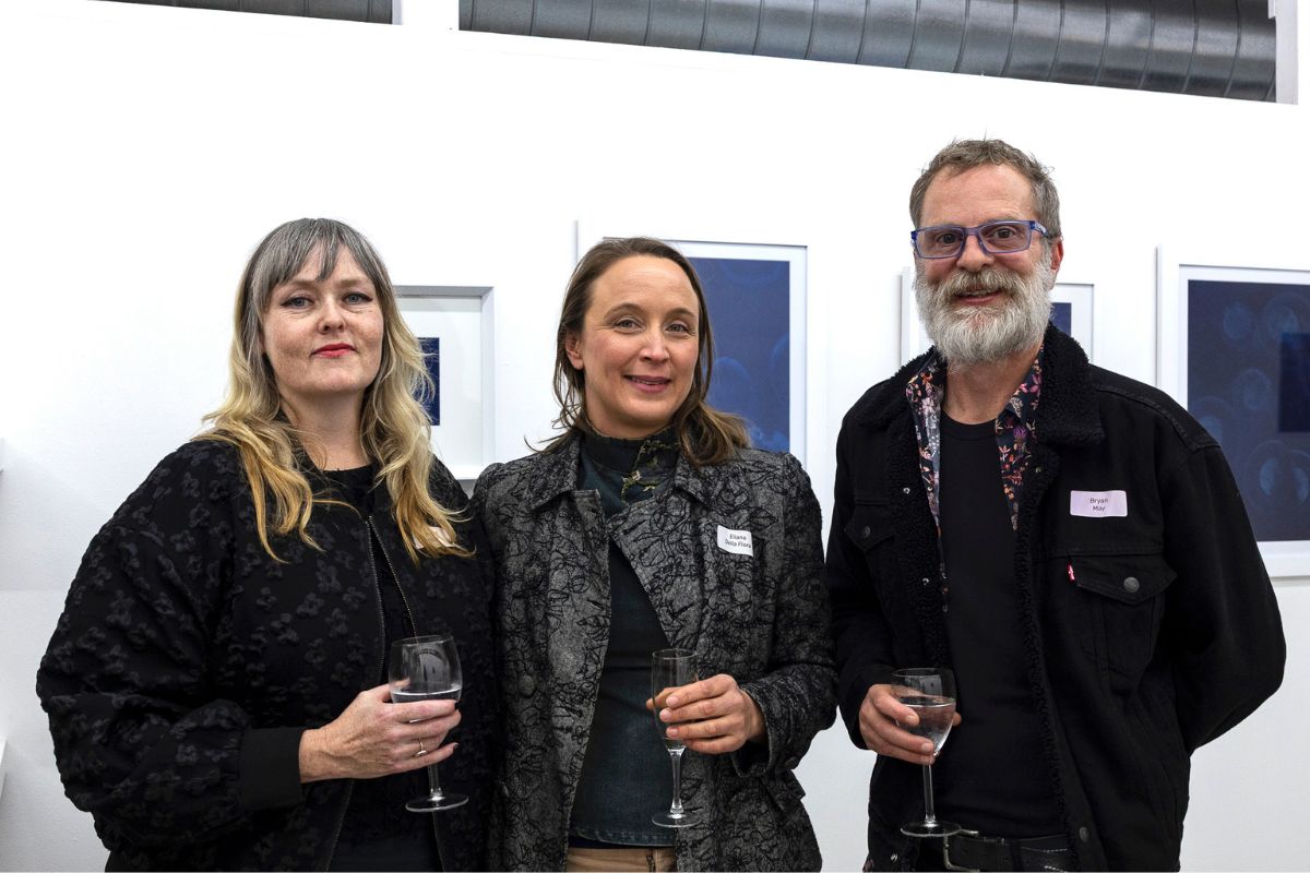 Debbie Pryor, Eliana Della Flora and Bryan May
