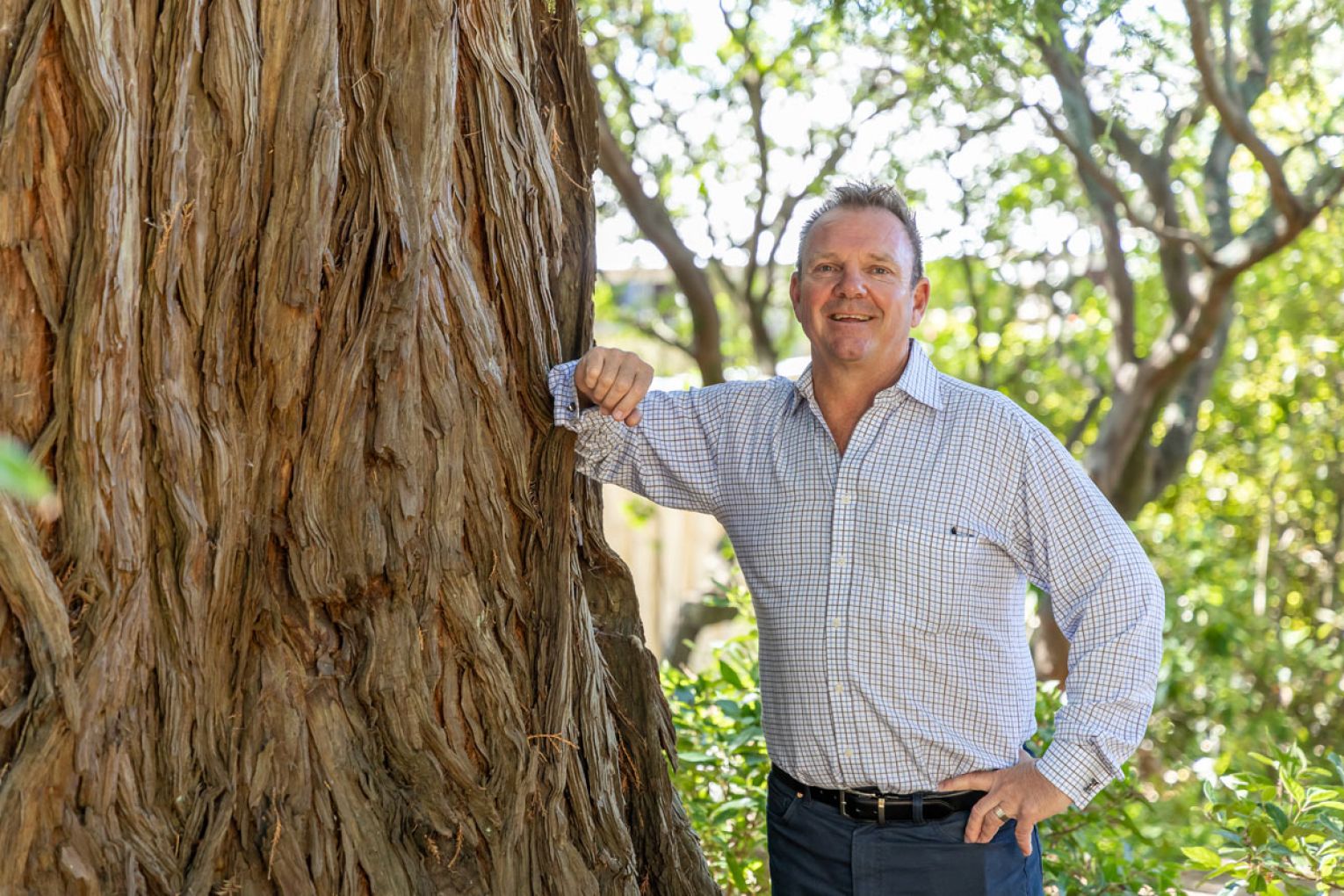 Prime Hotels director David Horbelt purchased Mount Lofty Estate in 2009 and has a deep appreciation of the estate’s historic trees.