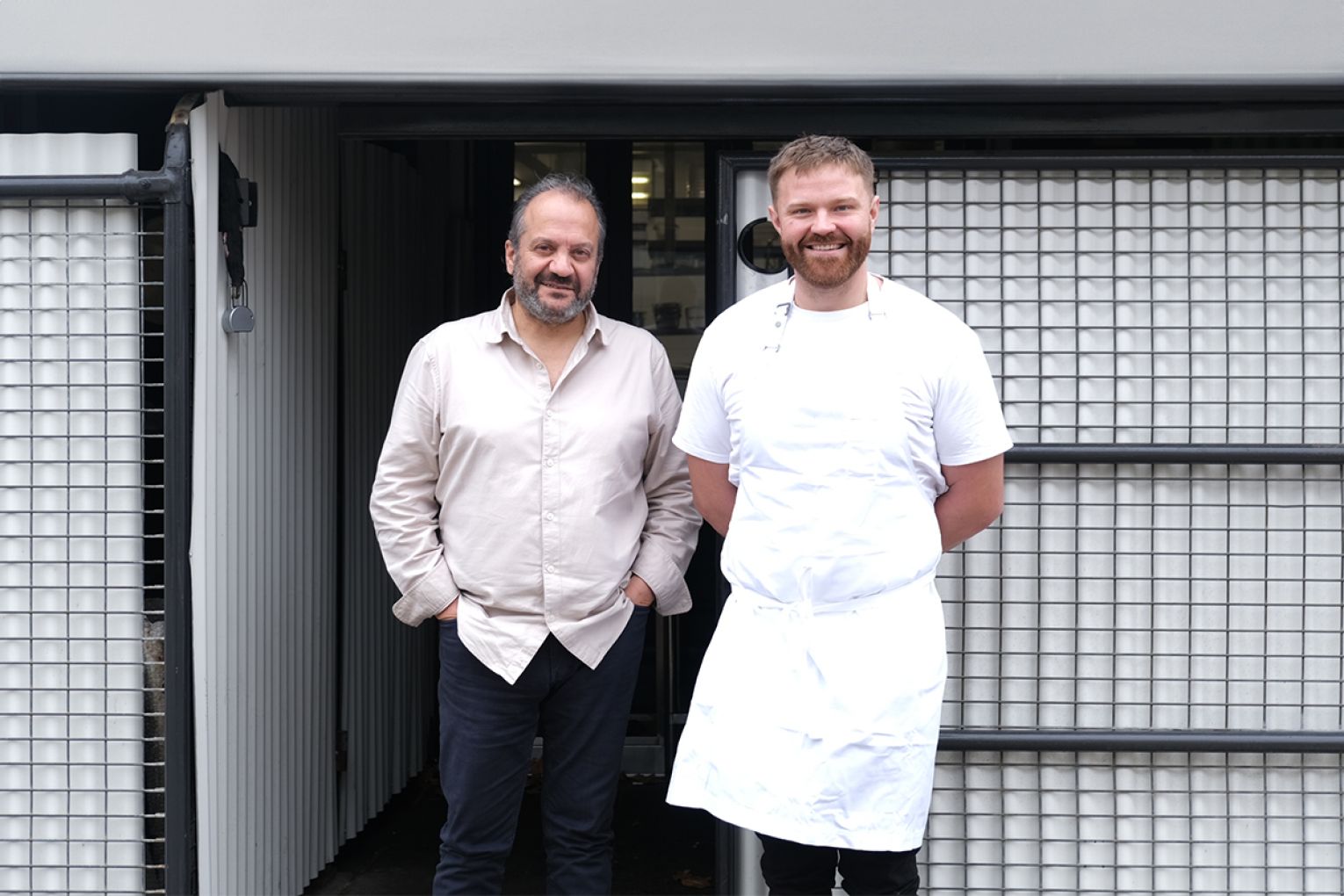 The Mr Mario's team includes Peter Louca (left) and Eddie Noble (right). This picture: Claudia Dichiera. 