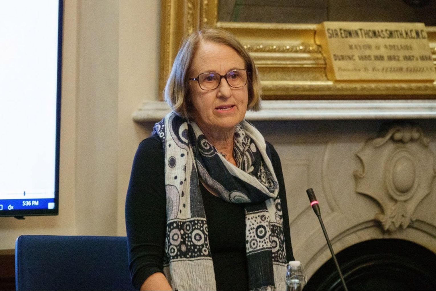 Councillor Janet Giles said it's inappropriate for the Aboriginal community to be asked to give feedback on a project that there's no clear plans for. Photo: Tony Lewis/InDaily 