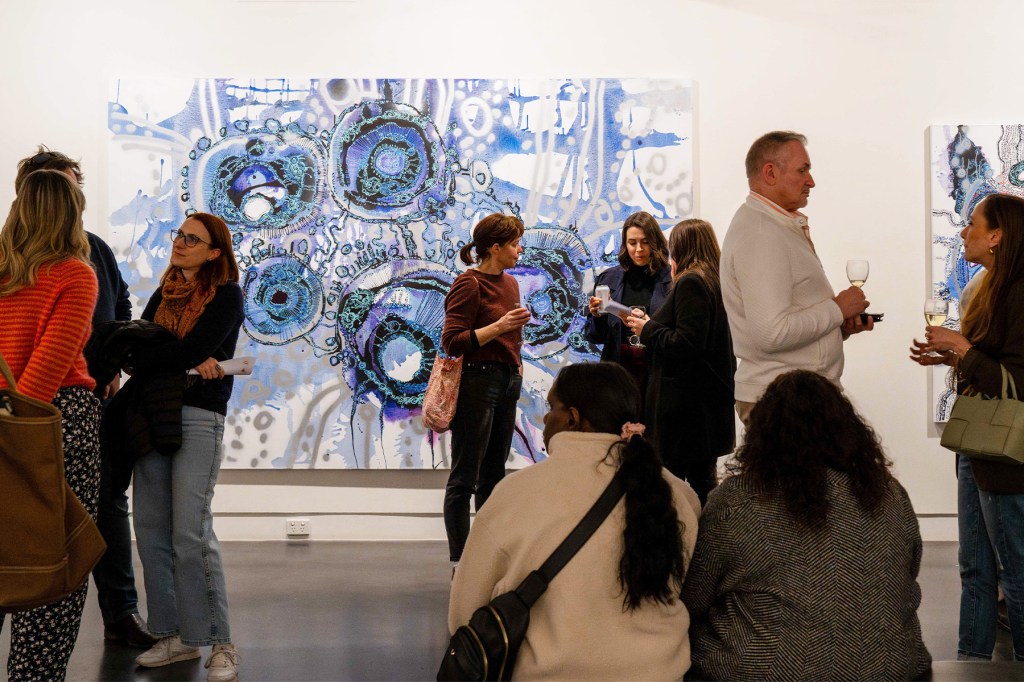 Thumbnail for Opening Night: Zaachariaha Fielding and Daniel + Emma at Hugo Michell Gallery