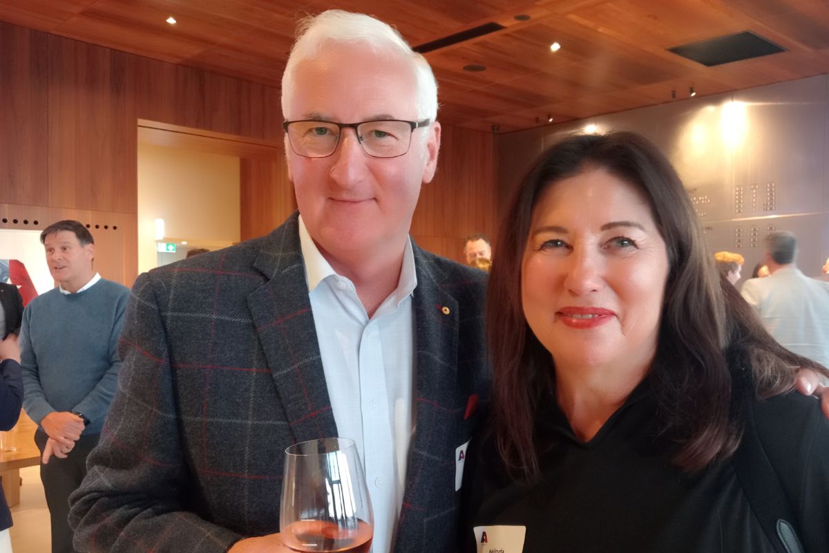 Jim Whalley and Melinda Oleary