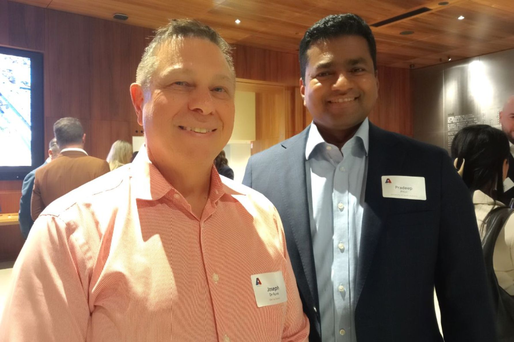 Joe De Ruvo and Pradeep Pillai