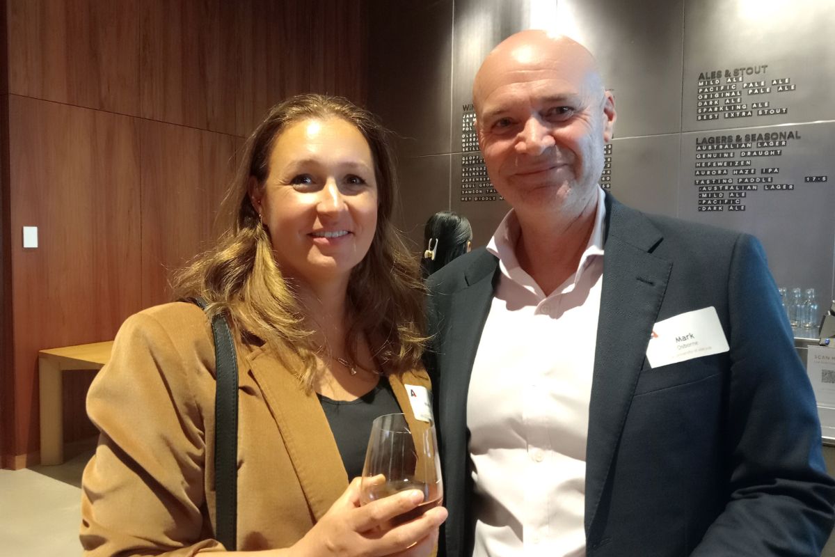 Naomi Liddell and Mark Osborne