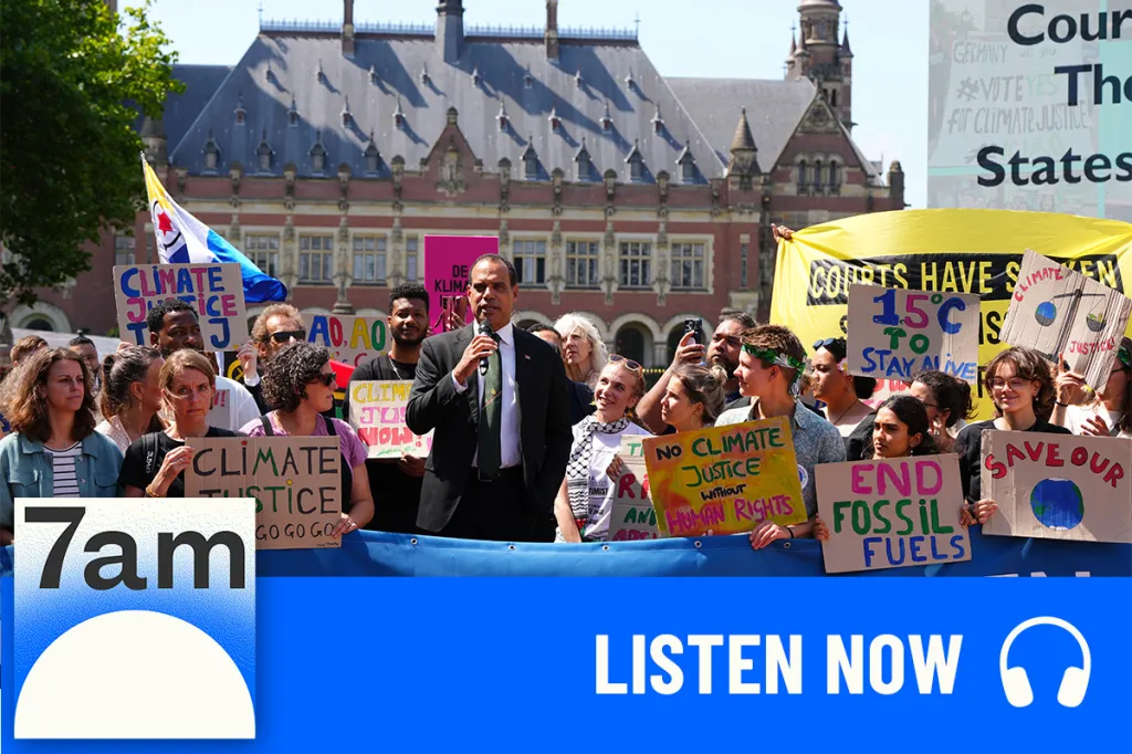 Thumbnail for Students behind historic world climate ruling