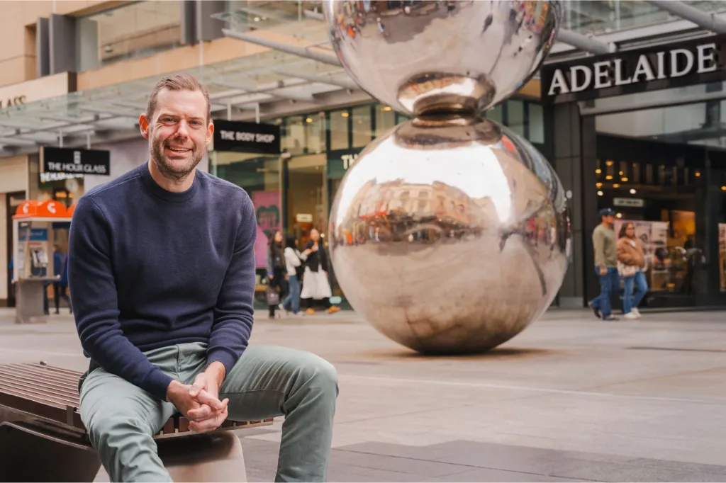 AEDA executive manager, Rundle Mall, Andrew White. Photo: Supplied