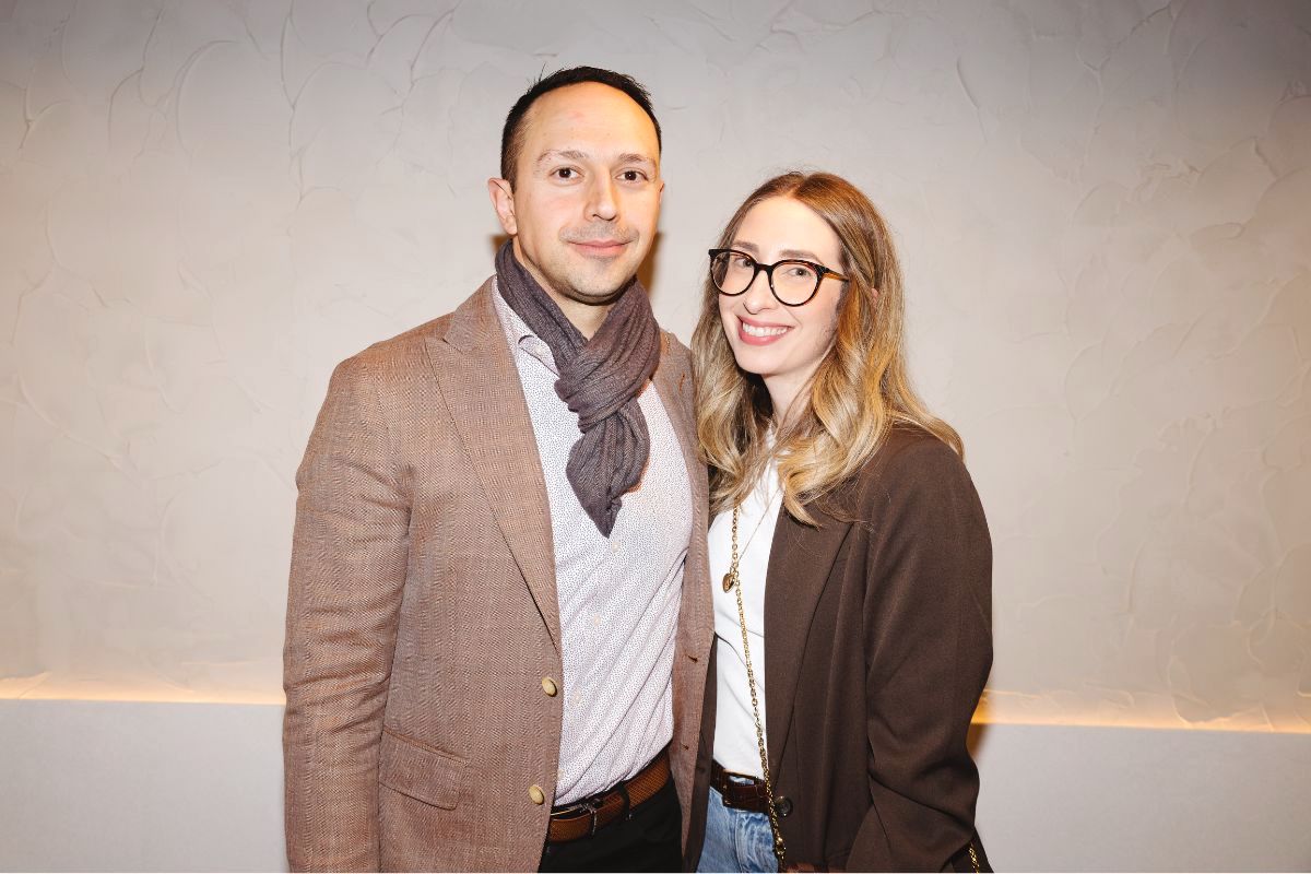 Arman Abrahimzadeh OAM and Genevieve Lewis