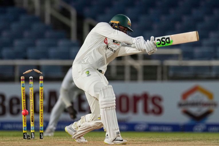 Thumbnail for Australia’s top order crumbles, leaving Ashes headaches
