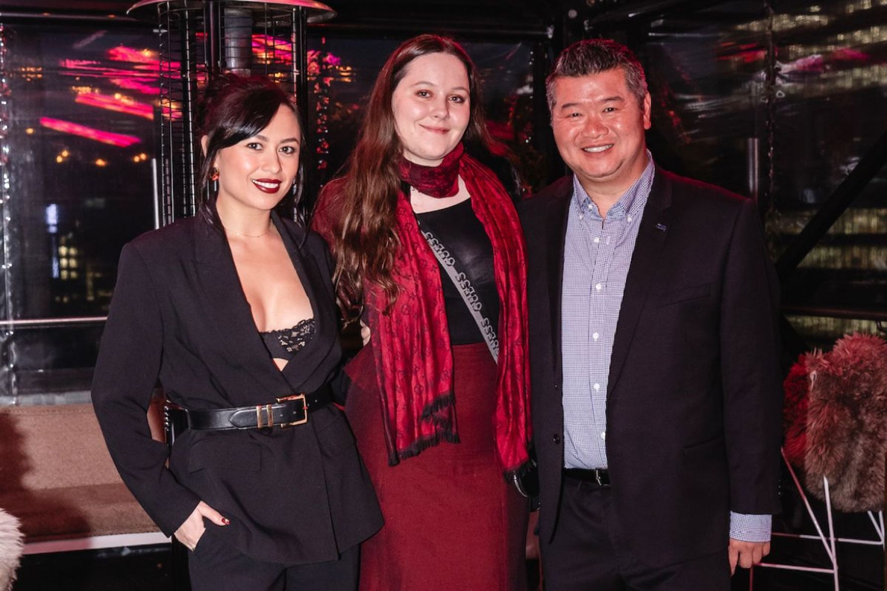 Brenda Loveday, Maeve Allen-Horvat and Lee Lam