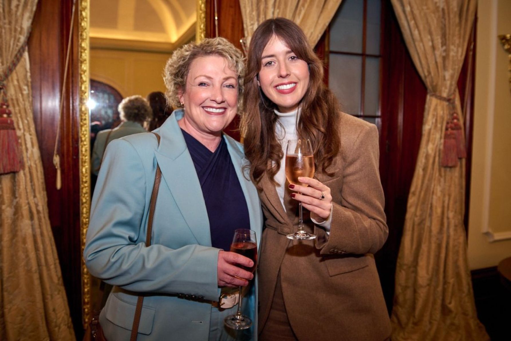 Charisse Thompson and Chloe Eckert