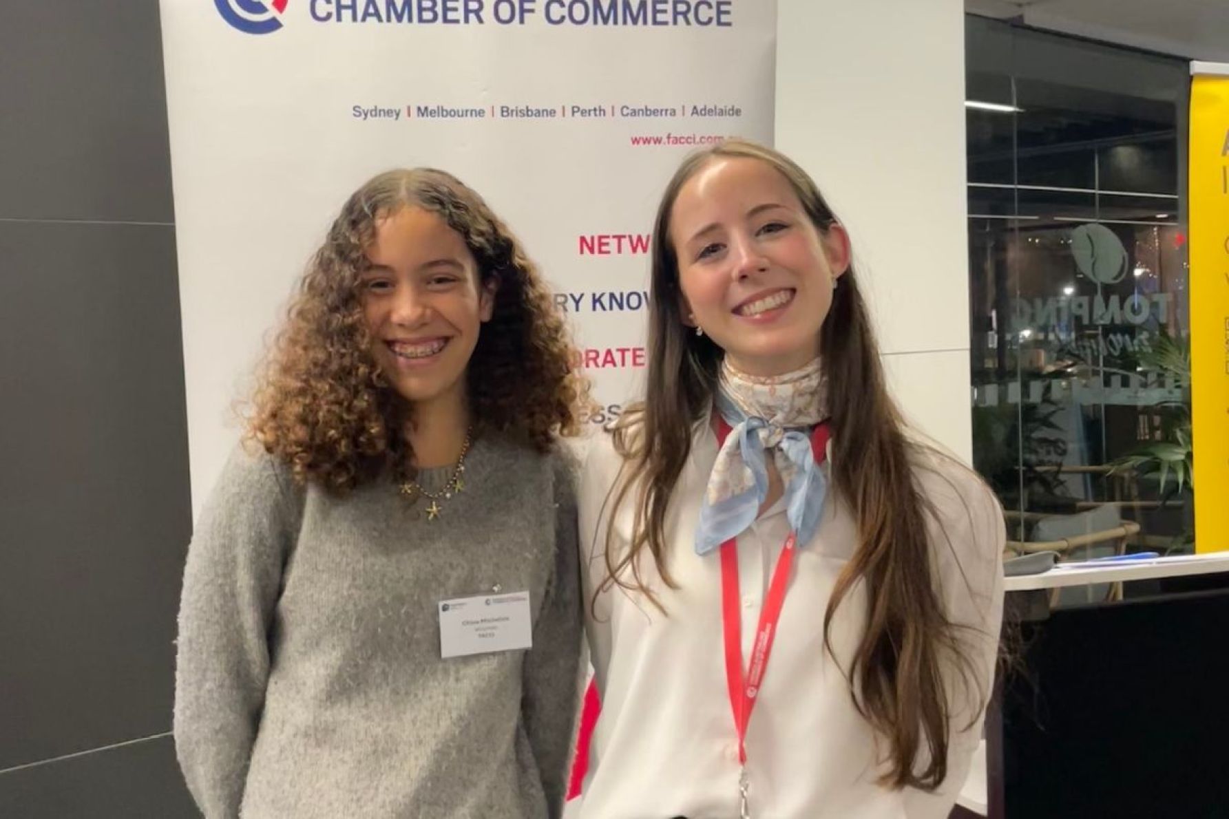 Chloé Michellon and Violette Vidalinc