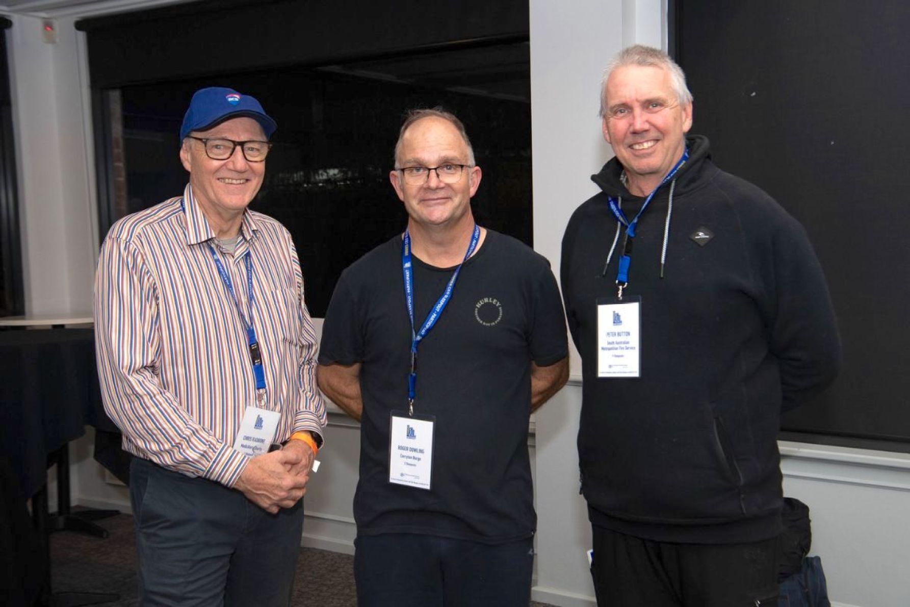 Chris Radbone, Roger Dowling and Peter Button