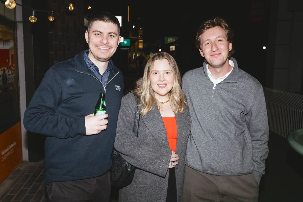 Christian Mammone, Georgie Mccann and Jayden McInnes