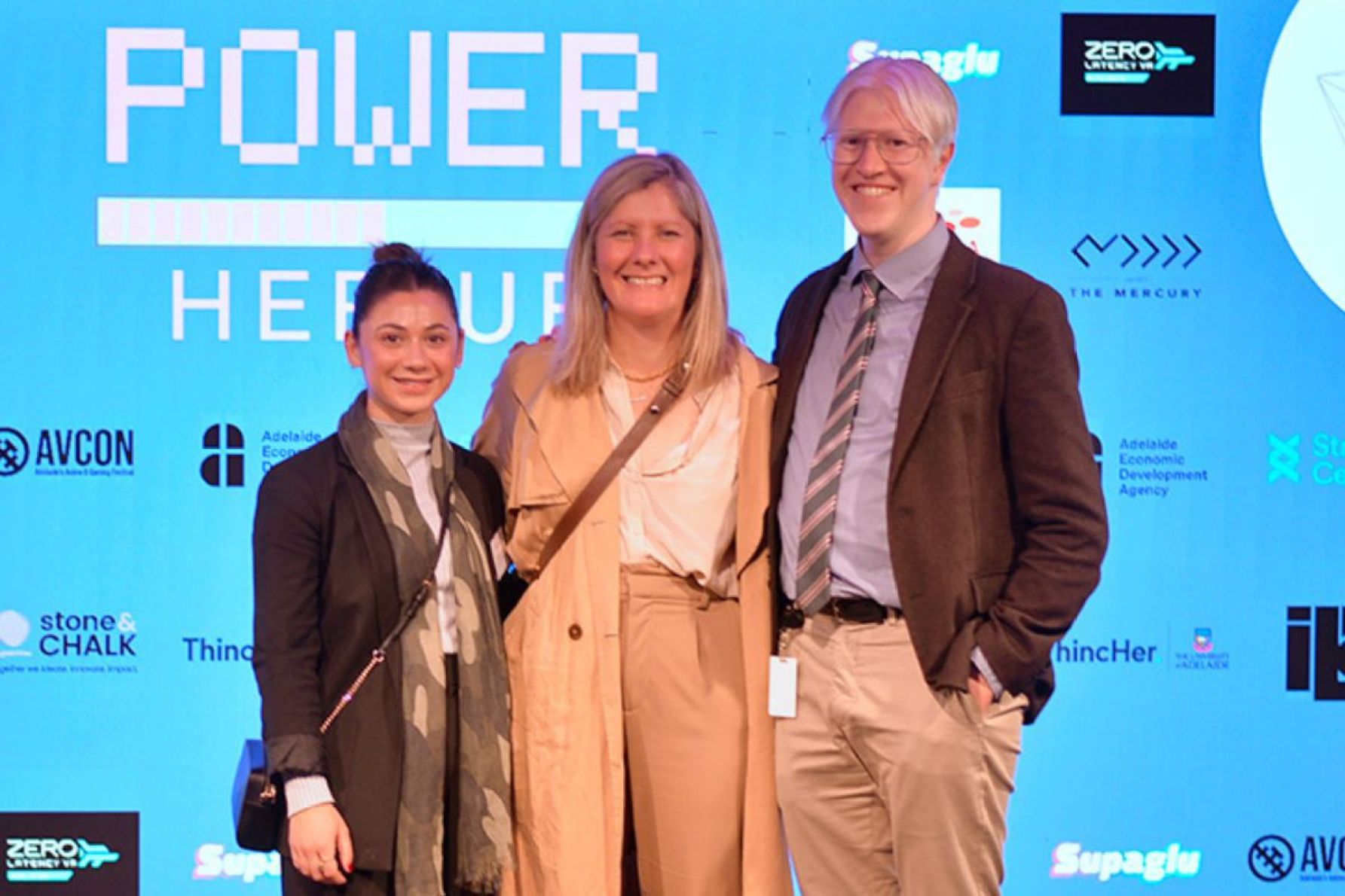 Claudia Ielasi, Belinda Bocson and David Simmons