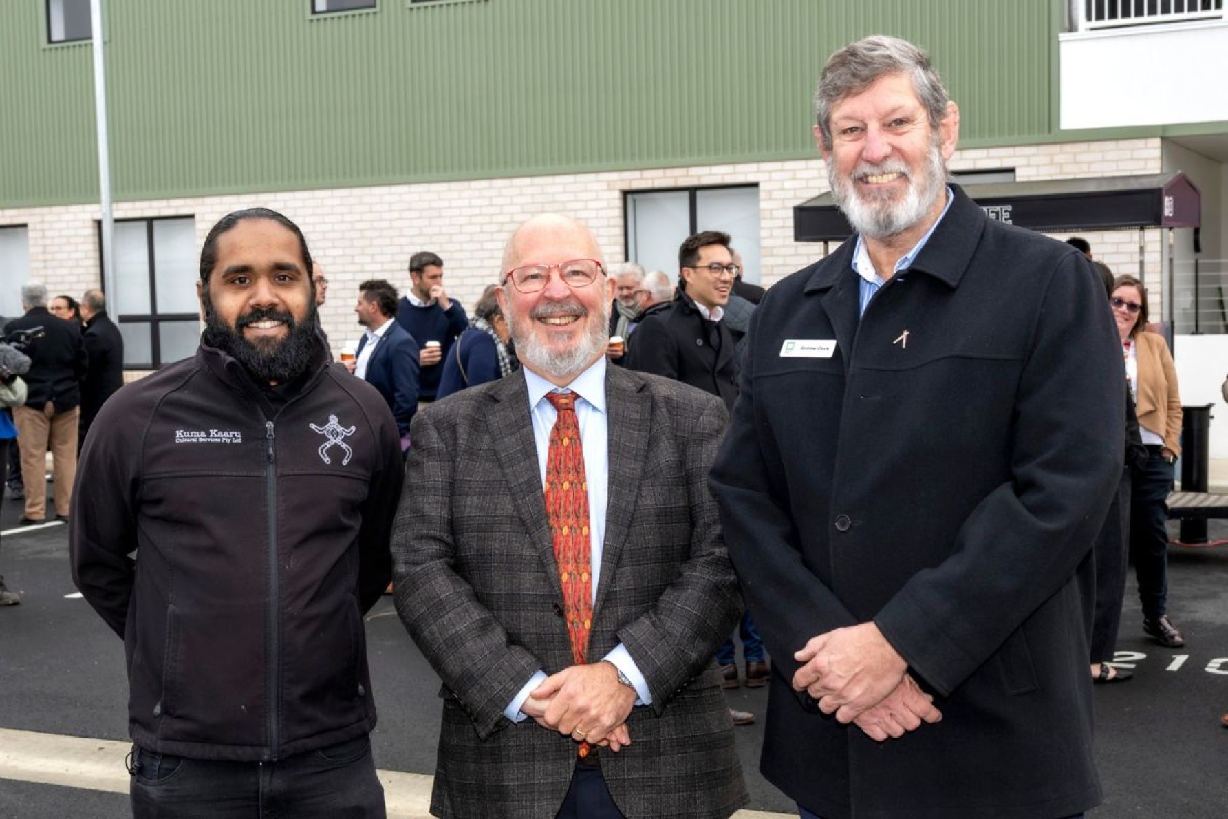 Cliffy ‘Tangku Munaitya’ Wilson, Gregg Ryan and Andrew Davis