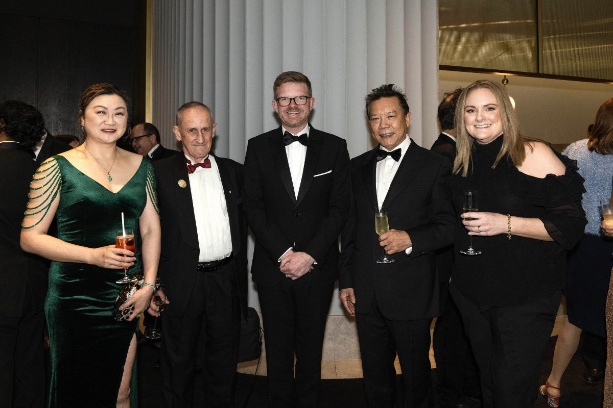 Jane Zhang, Bill Heddle, Chris Picton, Ted Mah and Nicole Sykes