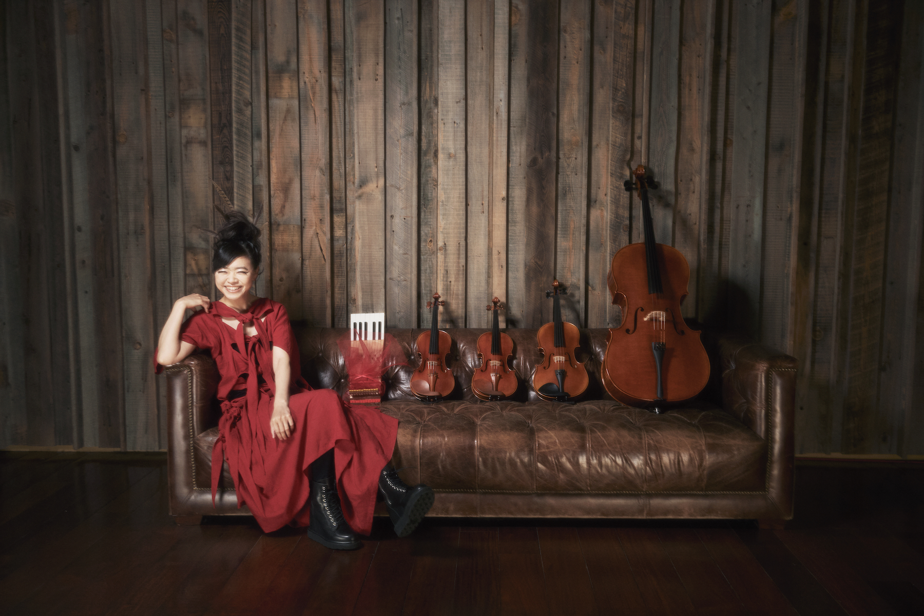 Grammy-winning Japanese pianist Hiromi will perform in Adelaide for one night only. Photo: Mari Amita / Supplied