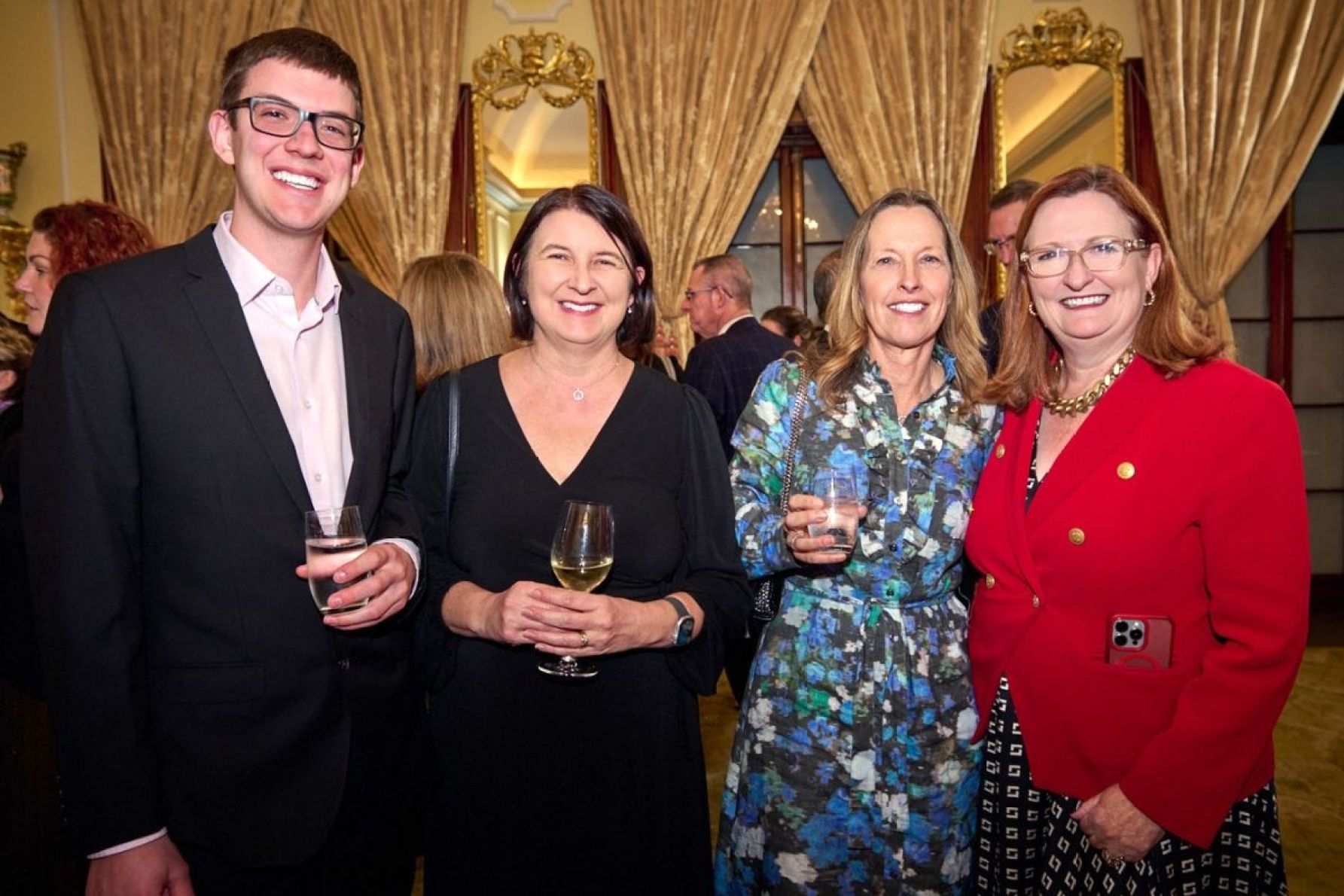 Jamie Sutton, Sharon Sutton, Kathryn House and Louise Miller-Frost