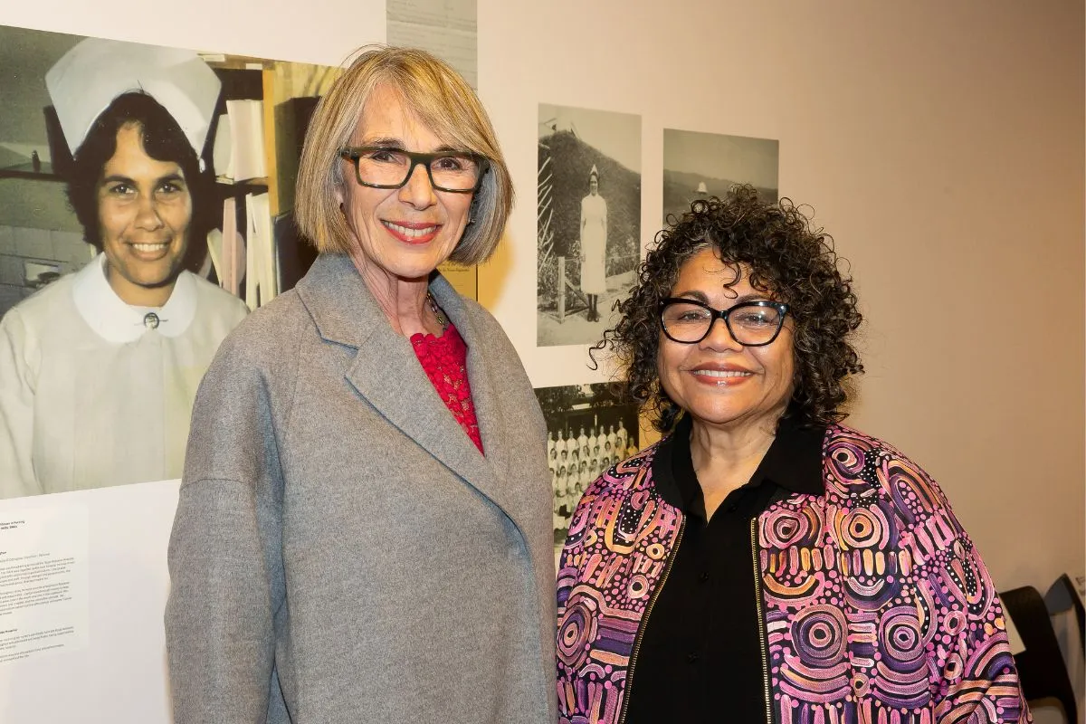 Jane Lomax-Smith and Vonda Last