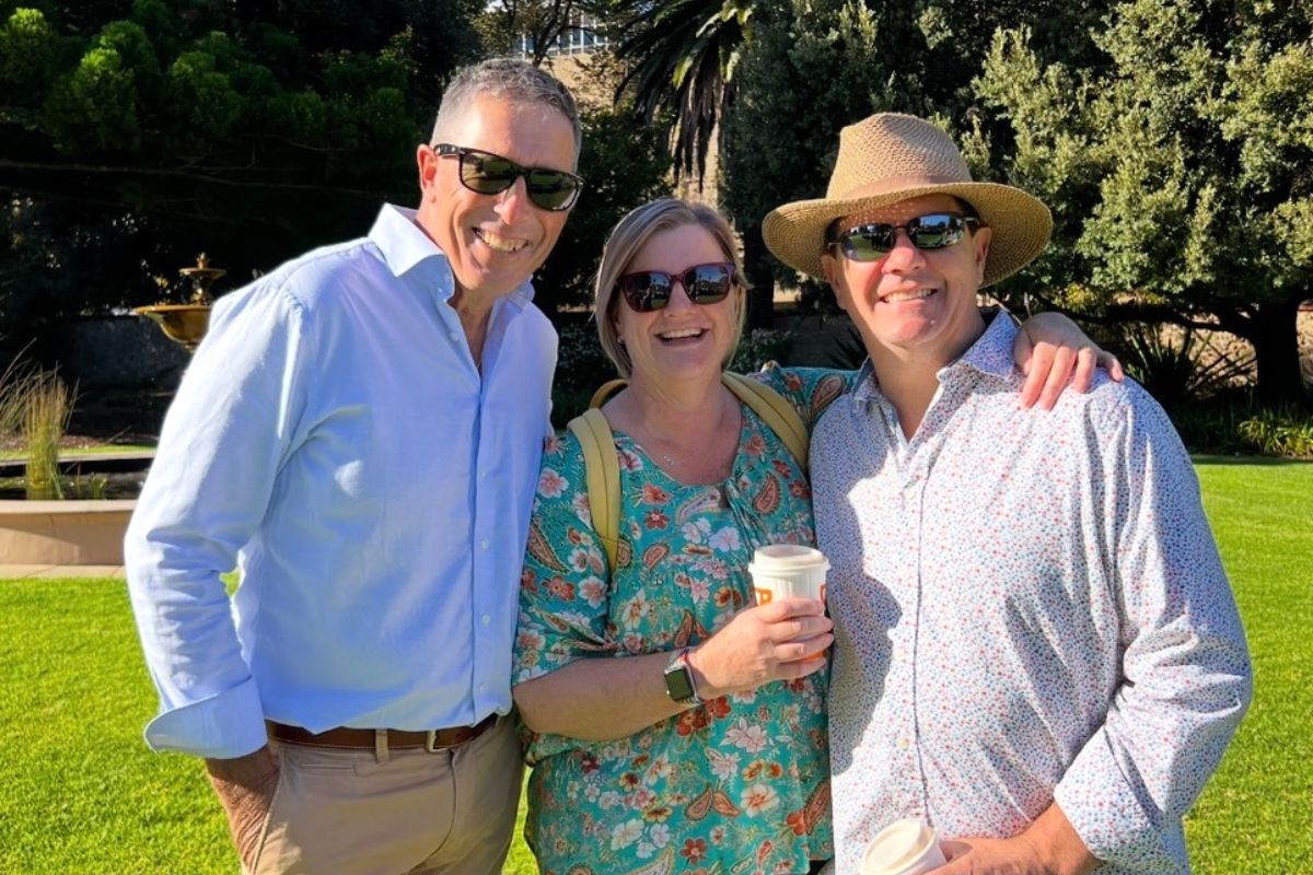 John Taheny, Rani Scuteri and Paul Scuteri