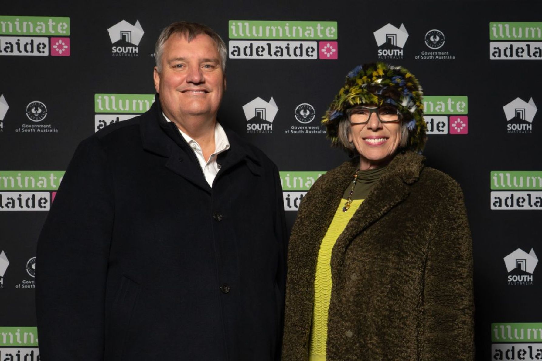 John Williams and Lord Mayor Jane Lomax-Smith