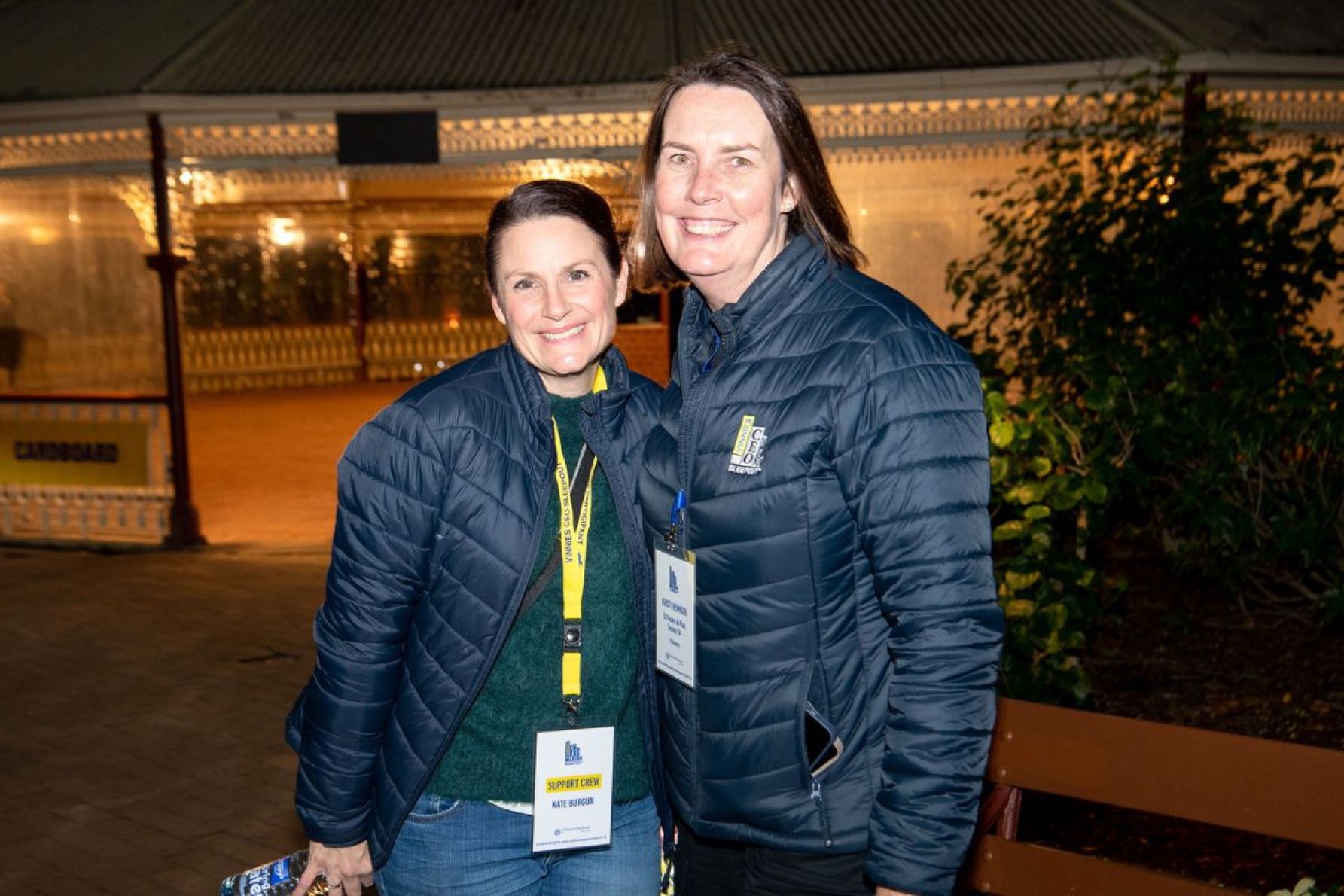 Kate Burgun and Kristi Hermsen