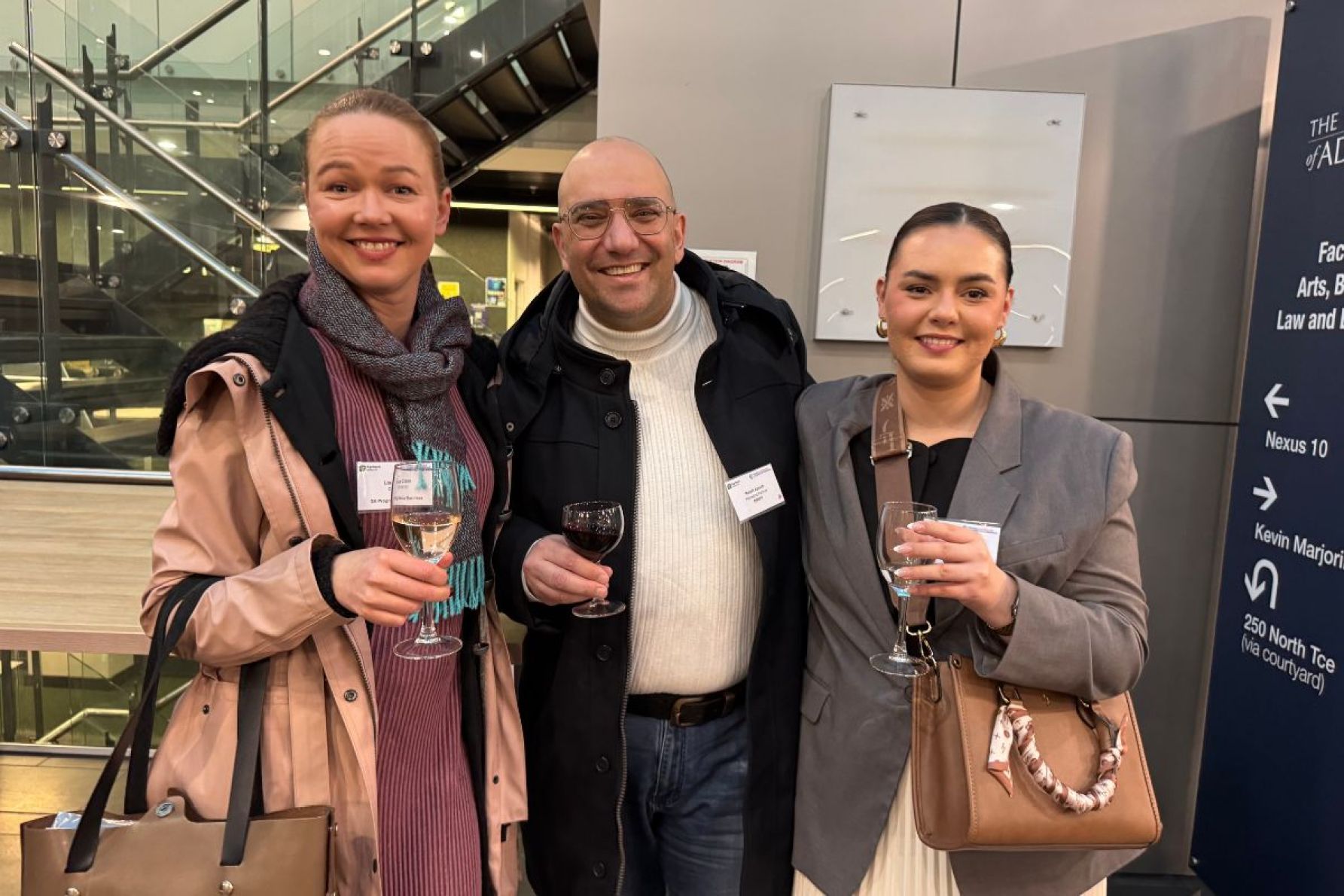 Lisa Clare, Ralph Ayoub and Liana Cervellin