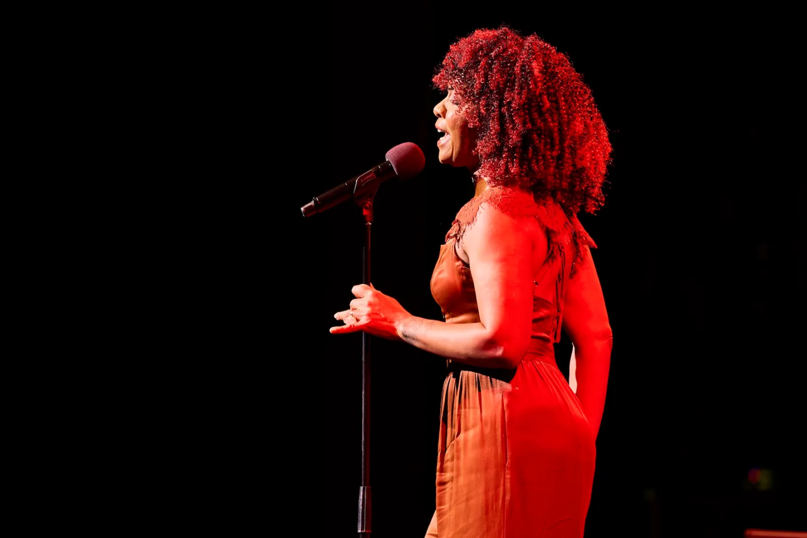 Lisa Simone performs at Adelaide Cabaret Festival in 2024. Photo: Claudio Raschella / Supplied