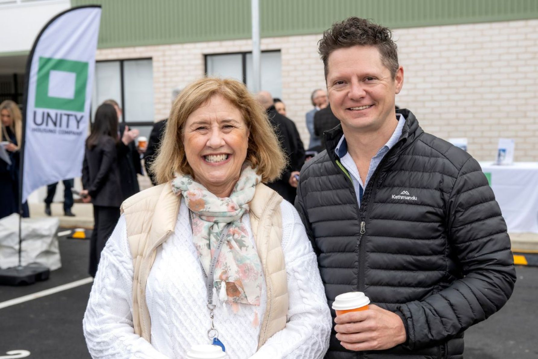 Lynn Williamson and Brendan Teague