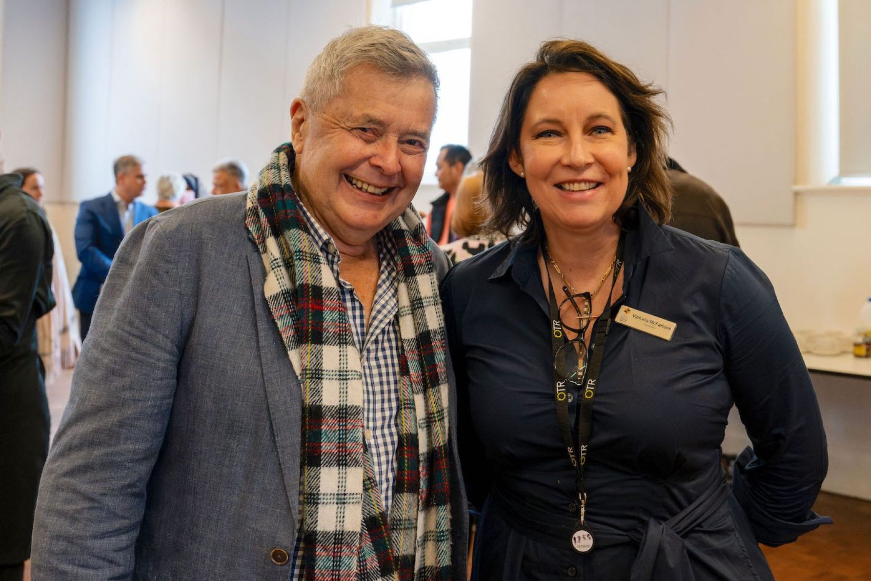 Mike McAvaney and NPSP Councillor Victoria McFarlane