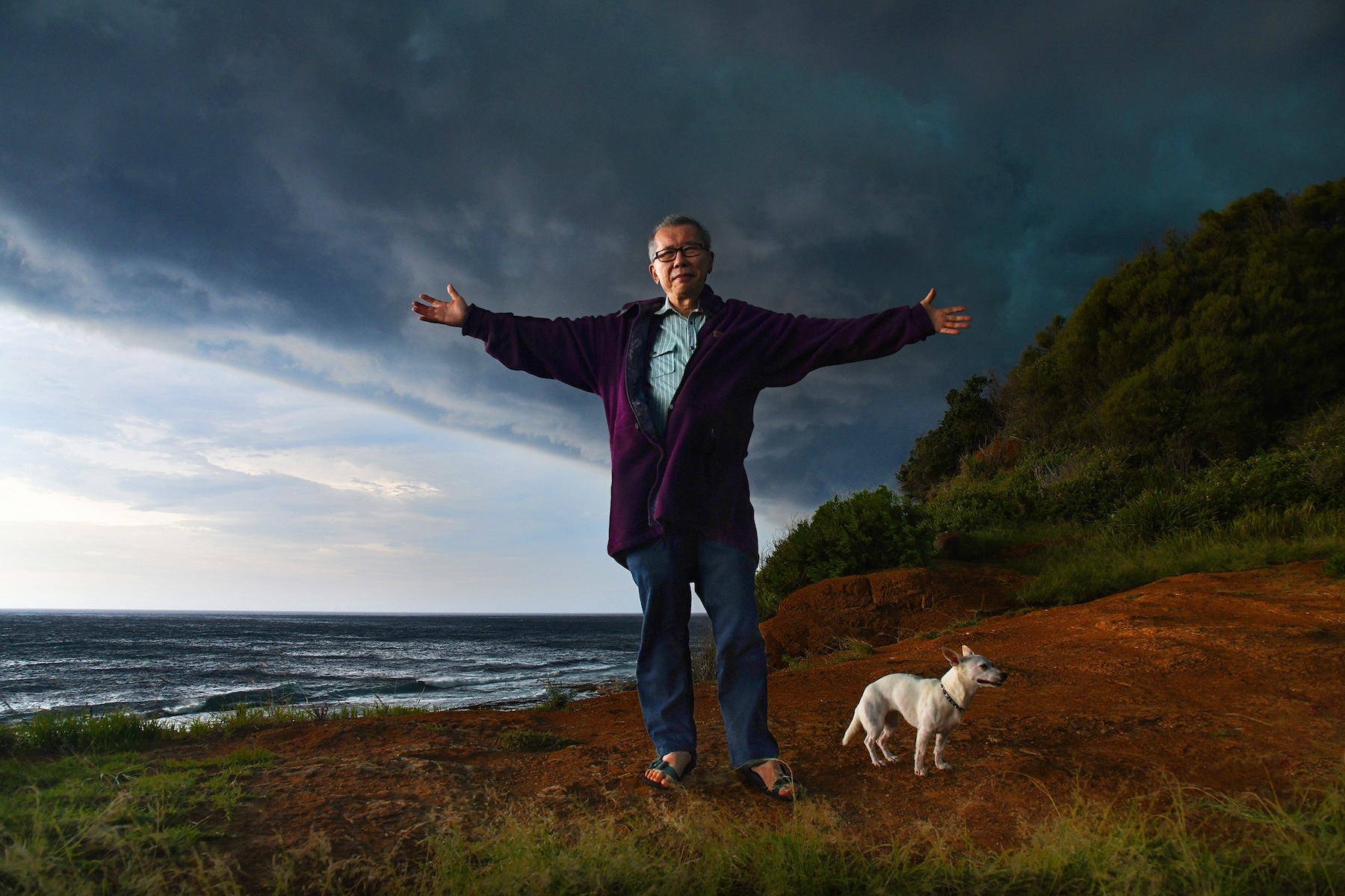 William Yang will reflect on his 80 years in Milestone. Photo: George Gittoes / Supplied