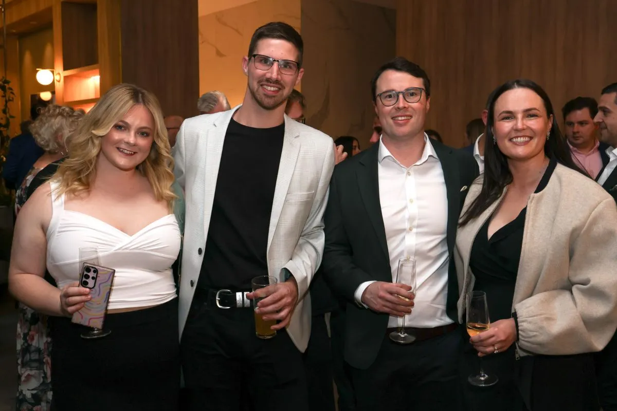 Alex Smith, Nikolas Hales, Stewart Watts and Adele Button