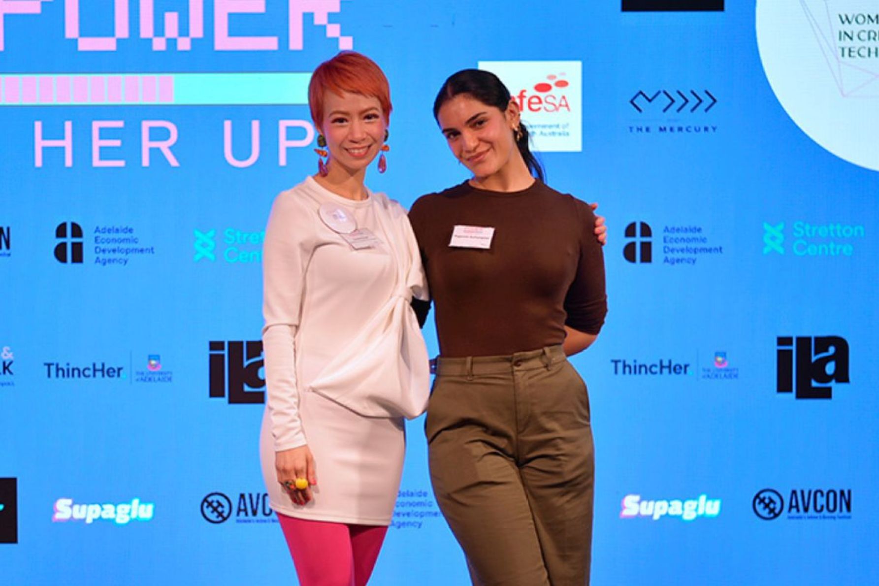 Onnie Chan and Yeganeh Soltanpour